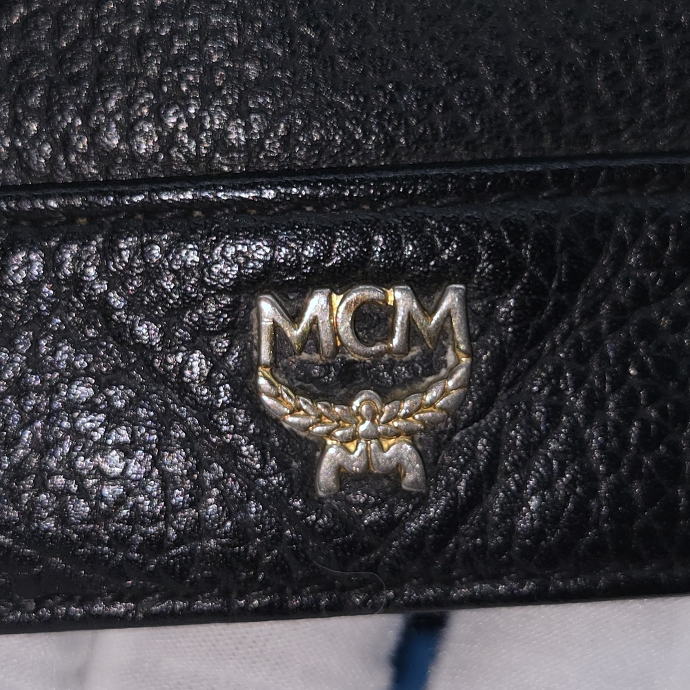 MCM Black Leather Backpack - Project Bag - Picture 6 of 14